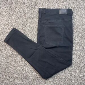 Madewell Roadtripper Women's 40x28 Black Jeans Skinny Stretch